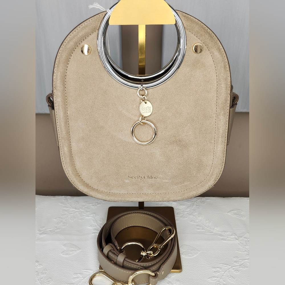 See By Chloe Mara Tan Suede Women's Bag